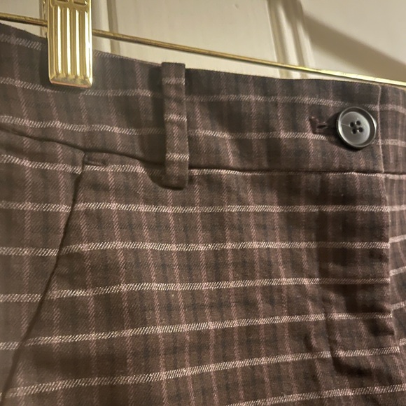 LOFT High Waist Plaid Skinny Ankle Pants, size 2, NEVER WORN - Picture 5 of 8